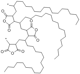 CAS 登录号:25266-02-8, 2,5-呋喃二酮与 1-十八碳烯的聚合物