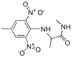 CAS 登录号：25272-41-7， 2-(4-甲基-2,6-二硝基苯胺基)-N-甲基丙酰胺