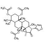 CAS#: 25279-68-9, (1alpha,3alpha,7alpha,9xi,13alpha,14beta,15beta,17alpha)-17-(3-Furyl)-4,4,8-Trimethyl-16-Oxo-14,15-Epoxyandrostane-1,3,7-Triyl Triacetate