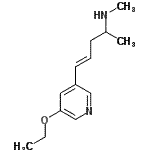 CAS#: 252870-59-0, (4E)-5-(5-Ethoxy-3-Pyridinyl)-N-Methyl-4-Penten-2-Amine