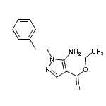 CAS#: 252903-25-6, Ethyl 5-Amino-1-(2-Phenylethyl)Pyrazole-4-Carboxylate