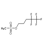 CAS 登录号：252947-01-6， 4,4,5,5,5-五氟戊基甲烷磺酸酯
