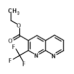 CAS#: 252959-76-5, Ethyl 2-(Trifluoromethyl)-1,8-Naphthyridine-3-Carboxylate