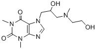 CAS#: 2530-97-4, 7-[2-Hydroxy-3-(2-Hydroxyethyl-Methylamino)Propyl]-1,3-Dimethylpurine-2,6-Dione