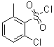 CAS 登录号：25300-37-2， 2-氯-6-甲基苯磺酰氯