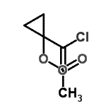 CAS 登录号：253434-23-0， 1-(氯甲酰基)环丙基乙酸酯