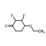 CAS#: 253676-59-4, 4-Ethoxy-2,3-Difluorocyclohexanone