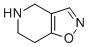 CAS 登录号：253682-42-7， 4,5,6,7-四氢-异恶唑并[4,5-c]吡啶