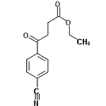 CAS 登录号：25370-40-5， 乙基4-(4-氰基苯基)-4-氧代丁酸酯