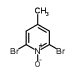 CAS 登录号：25373-72-2， 2,6-二溴-4-甲基吡啶1-氧化物