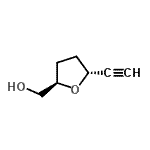 CAS#: 253867-26-4, [(2R,5R)-5-Ethynyltetrahydro-2-Furanyl]Methanol