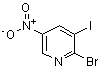 CAS 登录号：25391-61-1， 2-溴-3-碘-5-硝基吡啶
