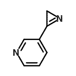 CAS 登录号：254430-68-7， 3-(2H-氮杂环丙烯-3-基)吡啶
