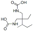 CAS 登录号：25450-90-2， 二氨基甲酸 2-仲-丁基-2-乙基三亚甲基酯