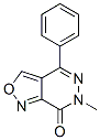 CAS 登录号：25505-98-0， 4-苯基-6-甲基异恶唑并[3,4-d]哒嗪-7(6H)-酮
