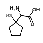 CAS#: 255052-59-6, (2R)-Amino(1-Sulfanylcyclopentyl)Acetic Acid
