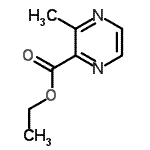 CAS 登录号：25513-92-2， 乙基3-甲基-2-吡嗪羧酸酯