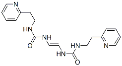 CAS 登录号：25524-61-2， (E)-1,1'-亚乙烯基二[3-[2-(2-吡啶基)乙基]脲]