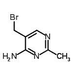 CAS 登录号：25526-81-2， 5-(溴甲基)-2-甲基-4-嘧啶胺