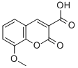 CAS#: 2555-20-6, 8-Methoxy-2-Oxo-2H-1-Benzopyran-3-Carboxylicacid
