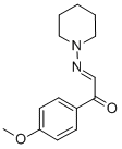 CAS 登录号：25555-29-7， 4'-甲氧基-alpha-(哌啶亚氨基)苯乙酮