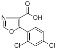 CAS 登录号：255876-52-9， 5-(2,4-二氯-苯基)-恶唑-4-羧酸