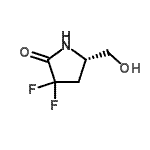 CAS#: 255903-84-5, (5S)-3,3-Difluoro-5-(Hydroxymethyl)-2-Pyrrolidinone