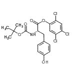 CAS#: 25616-08-4, 2,4,5-Trichlorophenyl N-{[(2-Methyl-2-Propanyl)Oxy]Carbonyl}-L-Tyrosinate