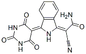 CAS#: 25621-88-9, 2-Cyano-2-(2,3-Dihydro-3-(Tetrahydro-2,4,6-Trioxo-5(2H)-Pyrimidinylidene)-1H-Isoindol-1-Ylidene)-Acetamide