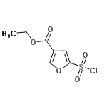 CAS#: 256373-91-8, Ethyl 5-(Chlorosulfonyl)-3-Furoate