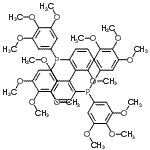 CAS#: 256390-47-3, (6,6'-Dimethoxy-2,2'-Biphenyldiyl)Bis[Bis(3,4,5-Trimethoxyphenyl)Phosphine]