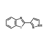 CAS#: 256414-72-9, 2-(1H-Pyrazol-3-Yl)-1,3-Benzothiazole