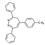 CAS 登录号：25649-71-2， 5-(4-甲基苯基)-3,7-二苯基-4H-1,2-二氮杂卓