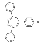 CAS#: 25649-74-5, 5-(4-Bromophenyl)-3,7-Diphenyl-4H-1,2-Diazepine