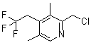 CAS#: 256642-27-0, 2-(Chloromethyl)-3,5-Dimethyl-4-(2,2,2-Trifluoroethyl)Pyridine