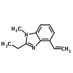 CAS#: 256927-85-2, 2-Ethyl-1-Methyl-4-Vinyl-1H-Benzimidazole