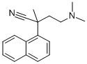CAS#: 2572-88-5, 4-Dimethylamino-2-Methyl-2-Naphthalen-1-Ylbutanenitrile