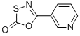 CAS#: 257286-36-5, 5-Pyridin-3-Yl-[1,3,4]Oxathiazol-2-One