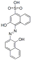 CAS 登录号：25747-05-1， 3-羟基-4-[(1-羟基-2-萘基)偶氮]萘-1-磺酸