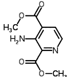 CAS 登录号：257615-55-7， 二甲基3-氨基-2,4-吡啶二羧酸酯