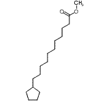 CAS#: 25779-85-5, Methyl 11-Cyclopentylundecanoate