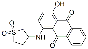 CAS 登录号：25783-56-6， 3-[[(9,10-二氢-9,10-二氧代-4-羟基蒽)-1-基]氨基]四氢噻吩 1,1-二氧化物