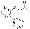 CAS#: 25803-68-3, 1-[(1-Phenyl-1H-Tetrazol-5-Yl)Sulfanyl]Acetone