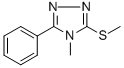 CAS#: 25812-76-4, 4-Methyl-3-(Methylthio)-5-Phenyl-4H-1,2,4-Triazole