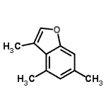 CAS#: 25826-59-9, 3,4,6-Trimethyl-1-Benzofuran