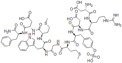 CAS#: 25842-57-3, 1-L-Asparticacid-2-L-arginine-5-L-methionine-Caerulein