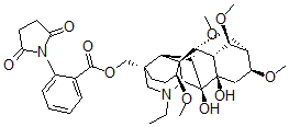CAS 登录号：25867-19-0， 牛扁碱