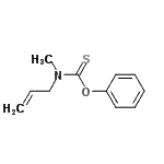 CAS 登录号：258818-76-7， O-苯基烯丙基(甲基)硫代氨基甲酸酯
