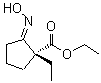 CAS 登录号：258834-17-2， (1R,2E)-1-乙基-2-(羟基亚胺)环戊烷羧酸乙酯