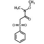 CAS#: 258874-02-1, N-Methoxy-N-Methyl-2-(Phenylsulfonyl)Acetamide